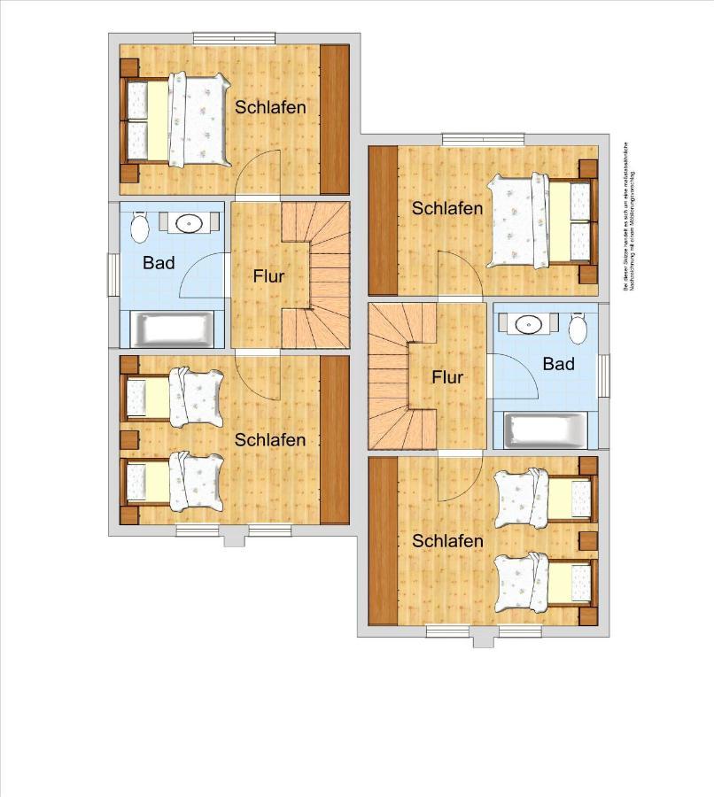 Haus Sandra Glowe Bagian luar foto